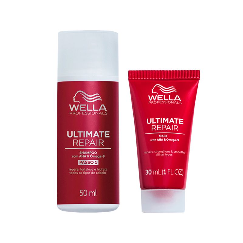 Kit-Wella-Professionals-Ultimate-Repair---Shampoo-50ml---Mascara-30ml