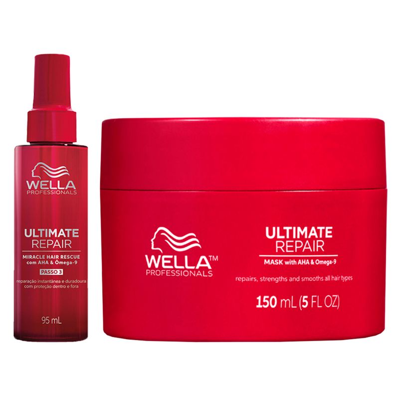 Kit-Wella-Professionals-Ultimate-Repair---Mascara-150ml---Leave-In-95ml