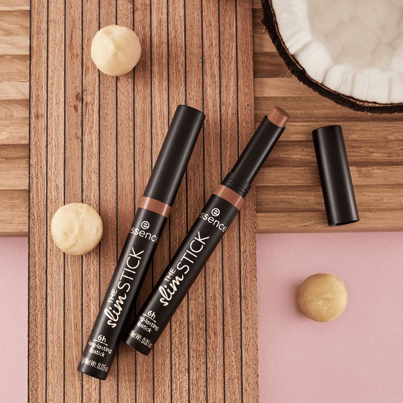 Batom-Cremoso-Aveludado-Essence-The-Slim-Stick-101-Choco-17g