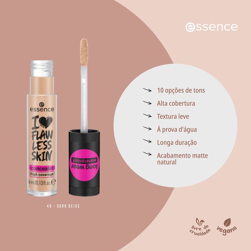 Corretivo-Liquidoi-Love-Flawless-Skin-Essence-40-Dark-Beige-4ml