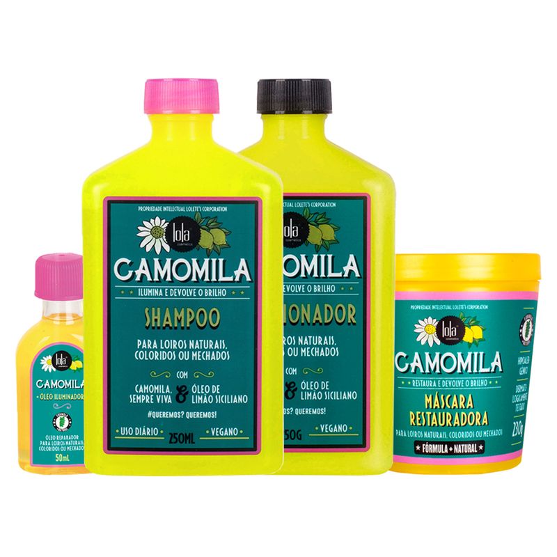 Kit-Lola-Cosmetics-Camomila---4-Produtos