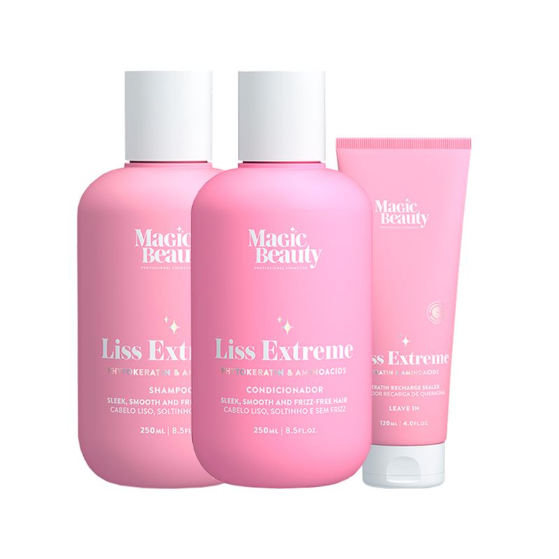 Kit-Magic-Beauty-Liss-Extreme---Shampoo-250ml---Condicionador-250ml---Selador-De-Queratina-120ml