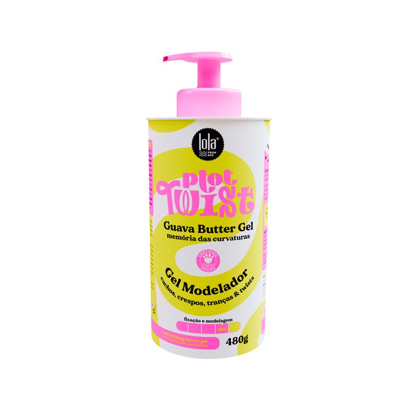 Kit-Lola-Cosmetics-Plot-Twist---Oleo-Capilar-90-Ml--Gel-Modelador-480g
