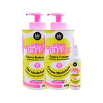 Kit-Lola-Cosmetics-Plot-Twist---Creme-Modelador-480g---Gel-Modelador-480g---Oleo-Capilar-90-Ml