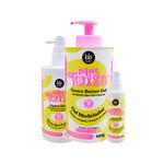Kit-Lola-Cosmetics-Plot-Twist---Elixir-Revitalizador-200ml---Gel-Modelador-480g---Oleo-Capilar-90-Ml