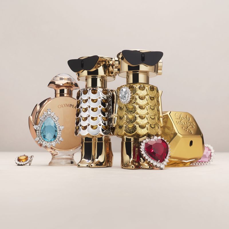 Kit-Perfume-Paco-Rabanne-Fame-Feminino-Eau-de-Parfum-80ml---Creme-Corporal-100ml--Miniatura-10ml
