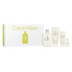Kit-Perfume-Calvin-Klein-Ck-One-Eau-de-Toilette-Feminino-200ml---Gel-De-Banho-100ml---Locao-Corporal-100ml---Miniatura-15ml-.-