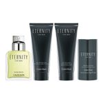 Kit-Perfume-Calvin-Klein-Eternity-For-Men-Eau-de-Toilette-Masculino-100ml---Gel-De-Banho-100ml----Pos-Barba-100ml---Desodorante-75ml