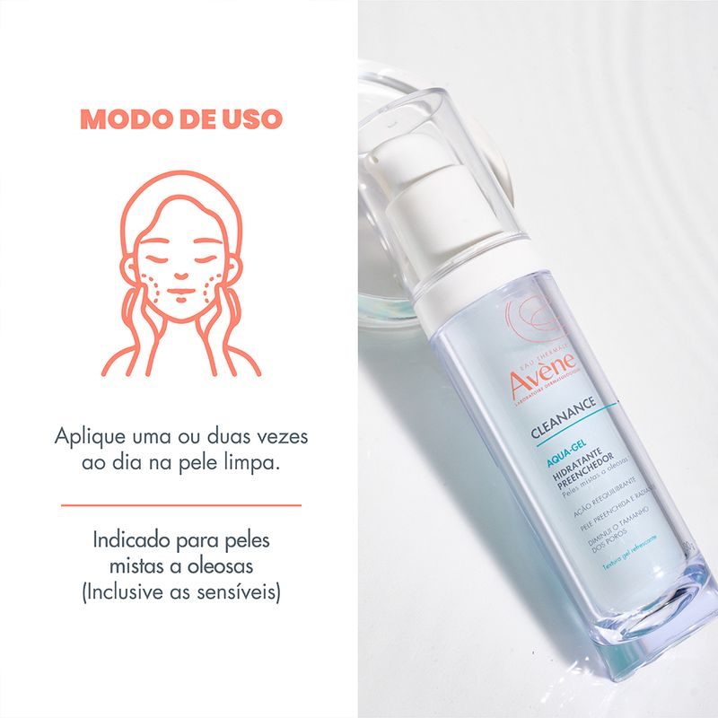 Gel-Hidratante-Facial-Avene-Eau-Thermale-Cleanance-Aqua-30g