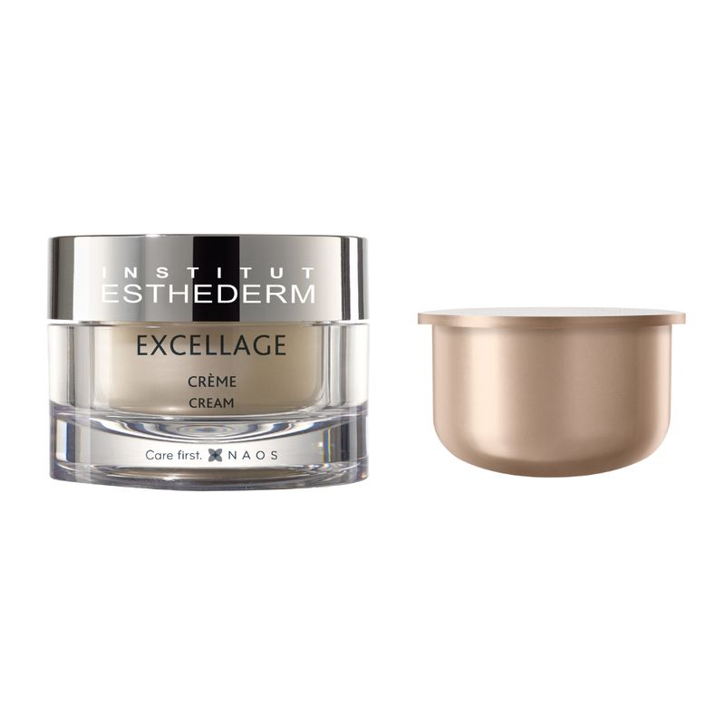 Kit-Creme-Anti-idade-Facial-Esthederm-Excellage-50-ml--Refil-50-ml