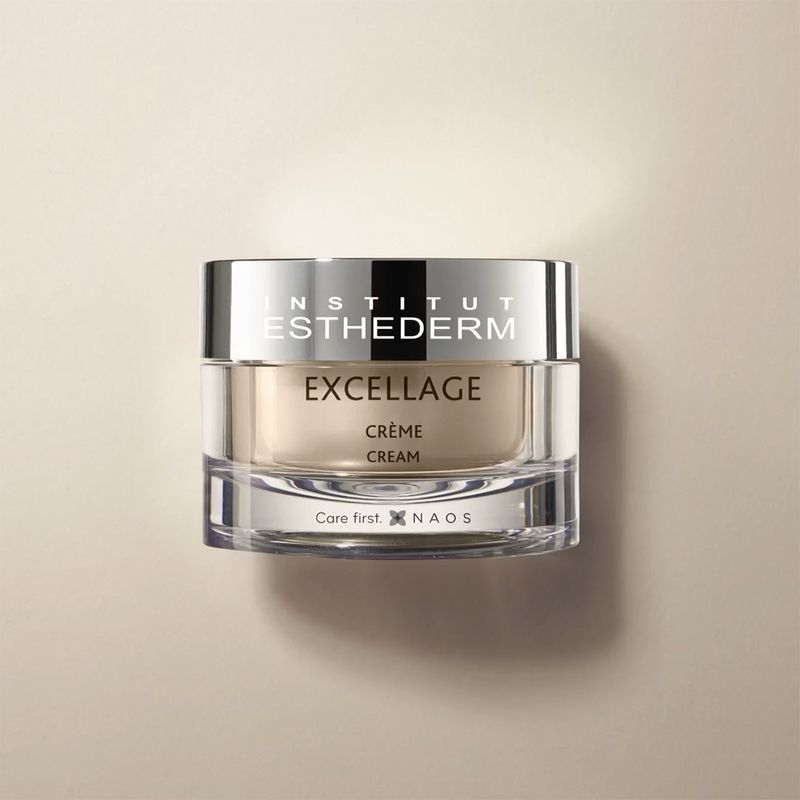 Kit-Creme-Anti-idade-Facial-Esthederm-Excellage-50-ml--Refil-50-ml