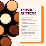 Protetor-Solar-Facial-com-Cor-Pink-Cheeks-Pink-Stick-FPS-90-FPUVA-70-100Km-Ultra-14-g