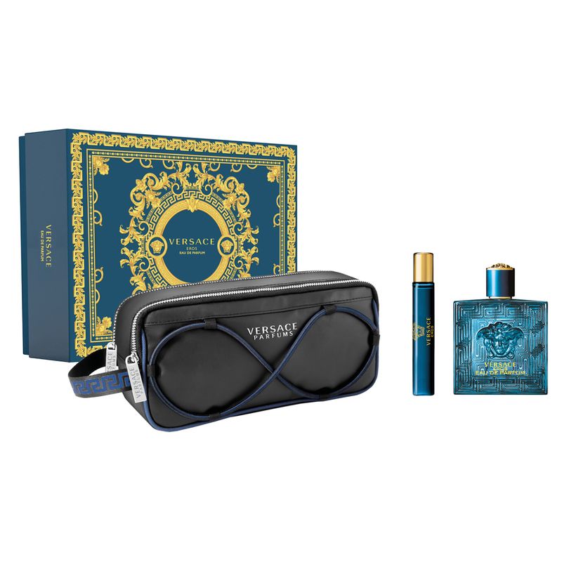 Perfume-Versace-Eros-Eau-de-Parfum-Masculino-100-ml---Miniatura-10-ml---Necessaire