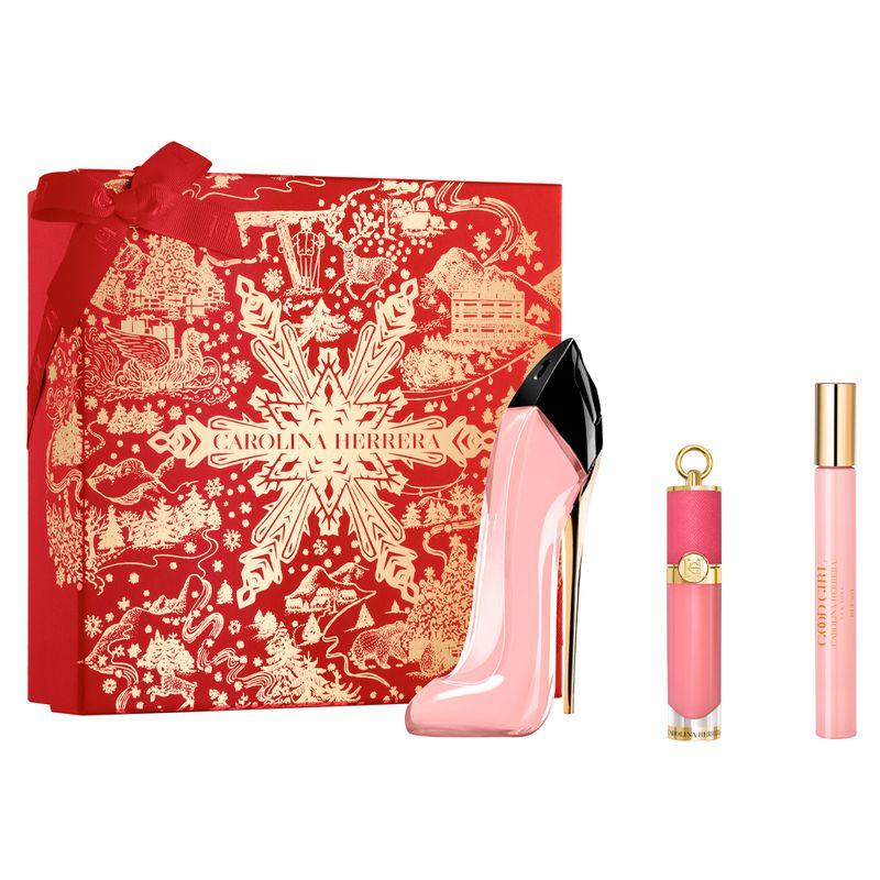 Kit-Perfume-Carolina-Herrera-Good-Girl-Blush-Eau-de-Parfum-Feminino-80-ml---Miniatura-10-ml---Batom-1070-Rose-Jasmine-5-ml