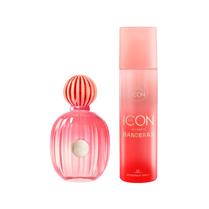 Kit-Perfume-Banderas-The-Icon-Splendid-Eau-de-Parfum-Feminino-100-ml---Desodorante-150-ml