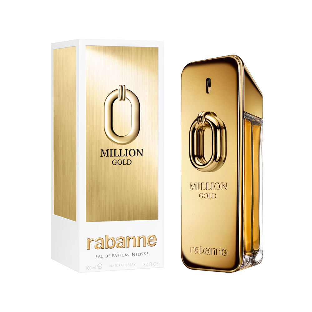 Perfume Rabanne 1 Million Gold Eau de Parfum Intense Masculino 100 ml