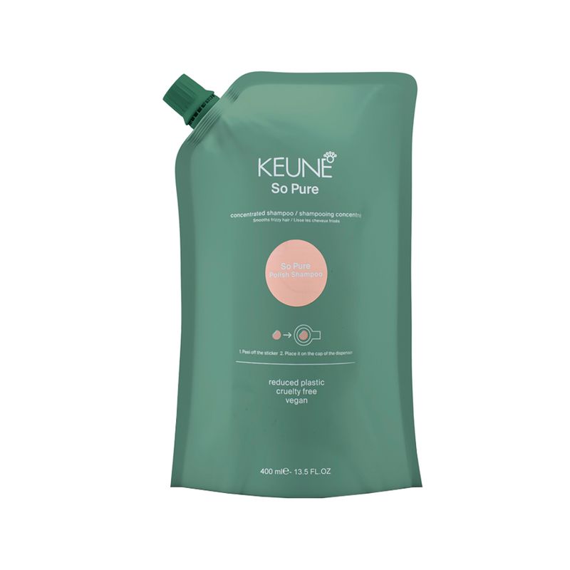 Keune-So-Pure-Polish-Shampoo-Refil-400ml