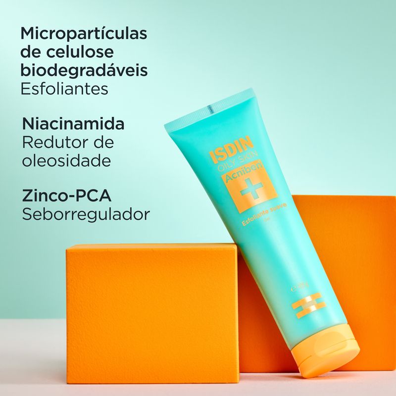 Isdin-Oily-Skin-Acniben--Esfoliante-Suave-105g