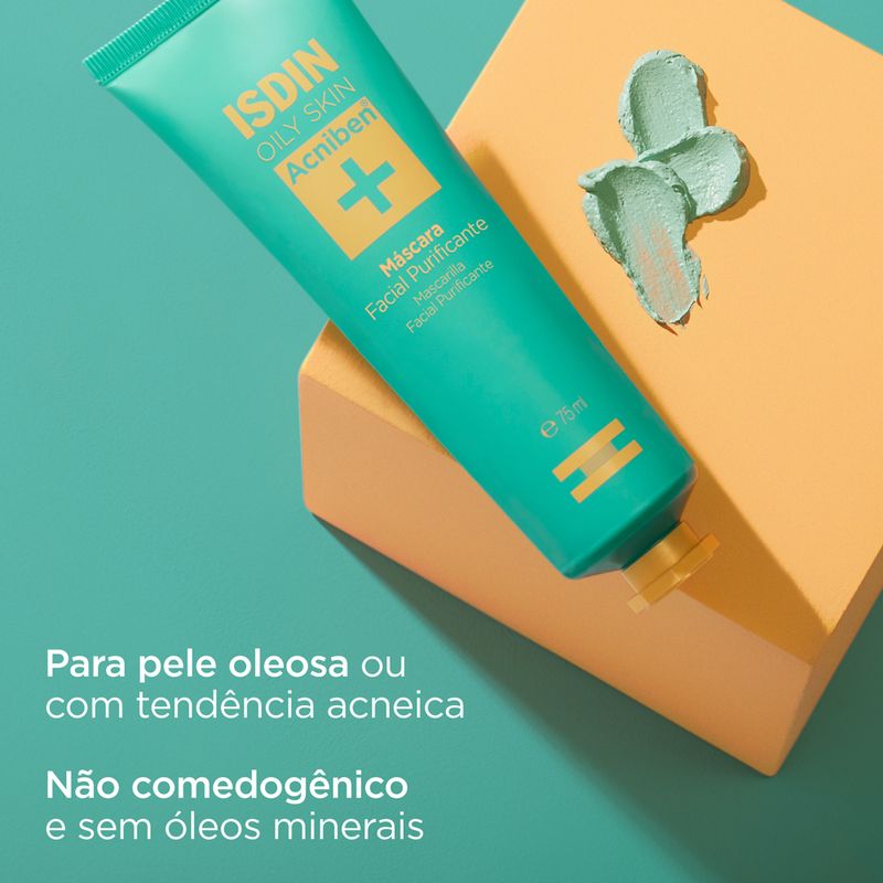 Isdin-Oily-Skin-Acniben--Mascara-Facial-Purificante-75ml