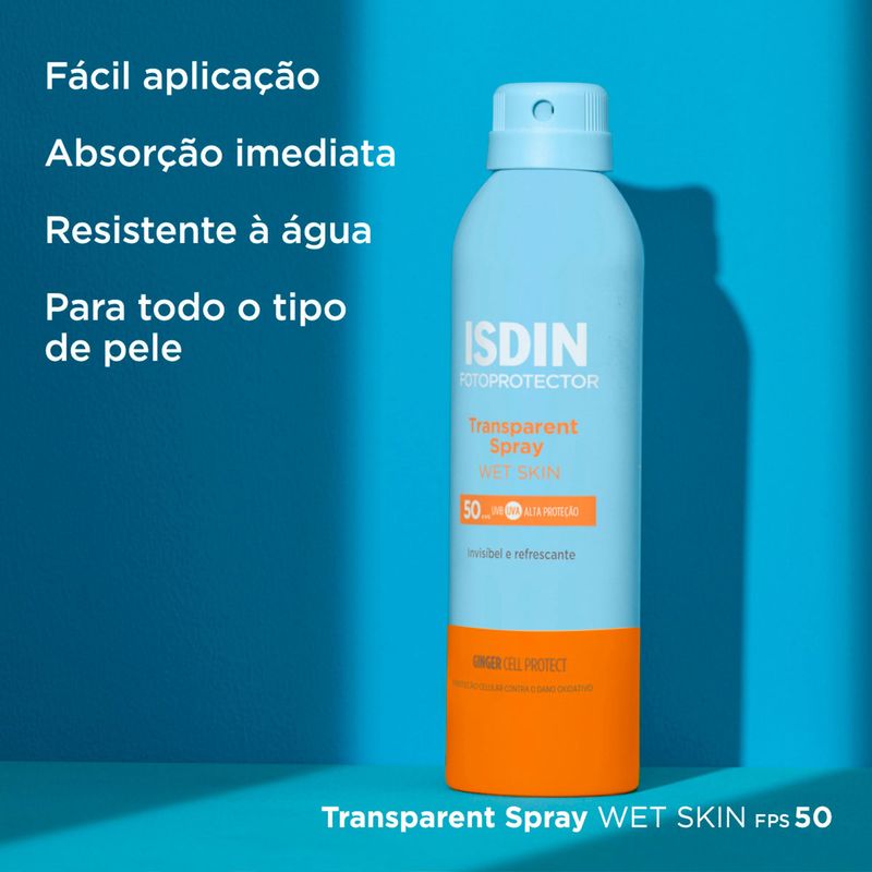 Isdin-Fotoprotector-Wet-Skin-Protetor-Solar-Corporal-em-Spray-Fps50-250ml