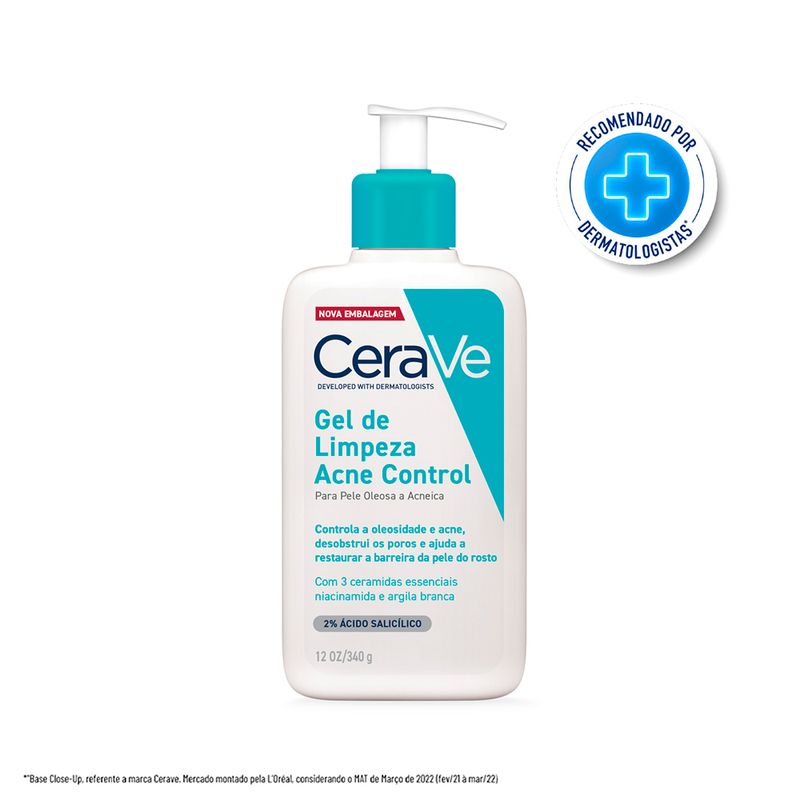 Gel-Facial-de-Limpeza-Cerave-Acne-Control-340-g