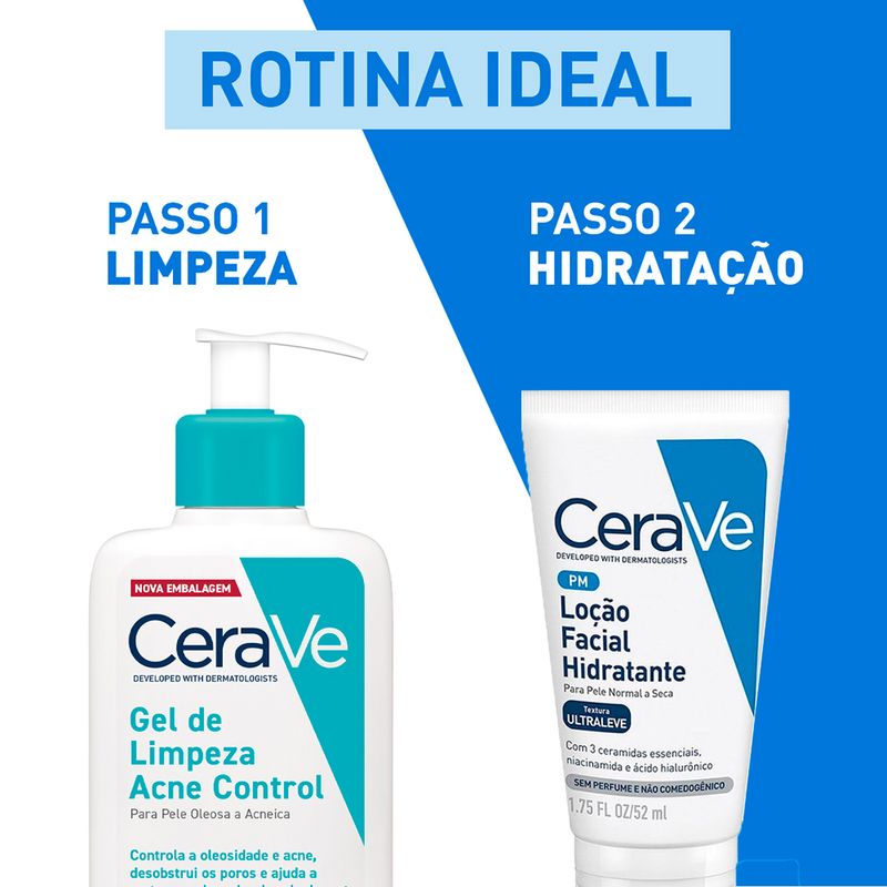 Gel-Facial-de-Limpeza-Cerave-Acne-Control-227-g-Refil