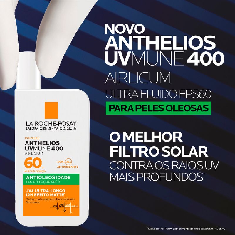 Protetor-Solar-Facial-Antioleosidade-La-Roche-Posay-Anthelios-Airlicium-Uvmune-400-FPS60-40-ml-