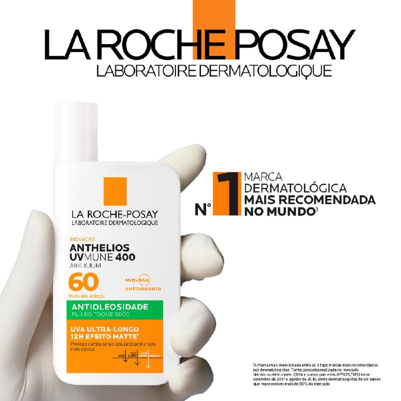 Protetor-Solar-Facial-Antioleosidade-La-Roche-Posay-Anthelios-Airlicium-Uvmune-400-FPS60-40-ml-