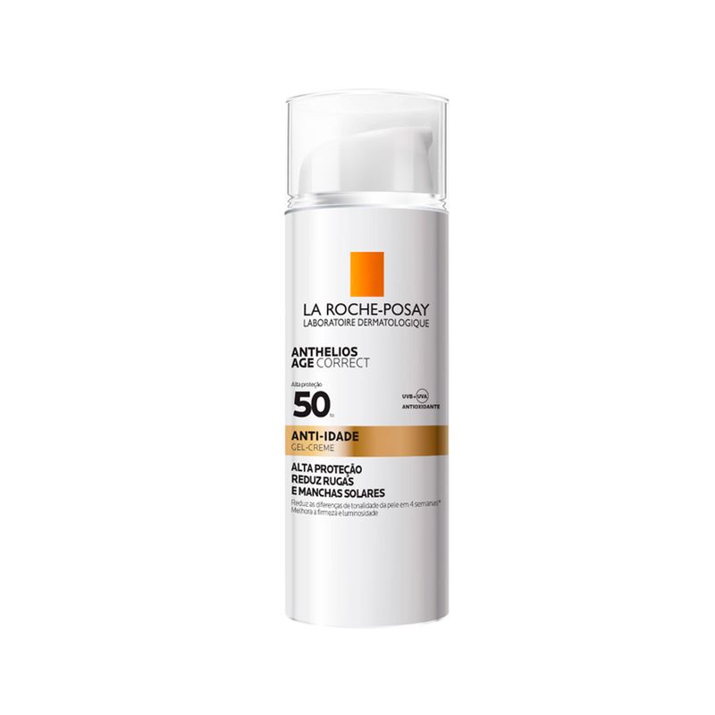 Protetor-Solar-Facial-Anti-Idade-La-Roche-Posay-Anthelios-Age-Correct-FPS50-Sem-Cor-50-g