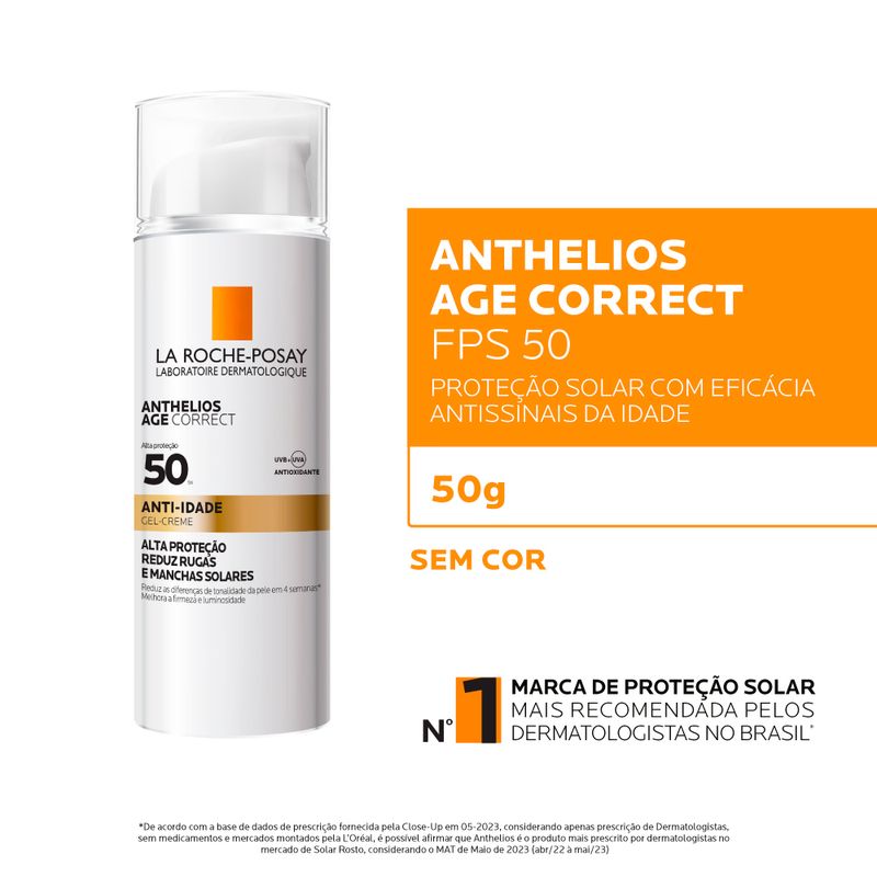 Protetor-Solar-Facial-Anti-Idade-La-Roche-Posay-Anthelios-Age-Correct-FPS50-Sem-Cor-50-g