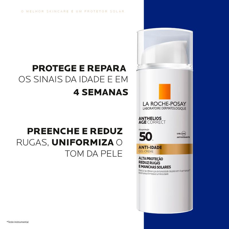 Protetor-Solar-Facial-Anti-Idade-La-Roche-Posay-Anthelios-Age-Correct-FPS50-Sem-Cor-50-g