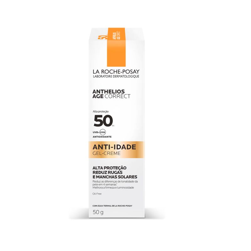 Protetor-Solar-Facial-Anti-Idade-La-Roche-Posay-Anthelios-Age-Correct-FPS50-Sem-Cor-50-g