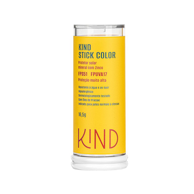 Protetor-Solar-Facial-Kind-Beauty-Stick-Color-K60-FPS-51-FPUVA-17-165-g