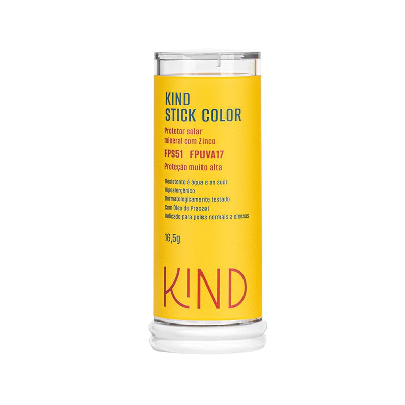 Protetor-Solar-Facial-Kind-Beauty-Stick-Color-K70-FPS-51-FPUVA-17-165-g