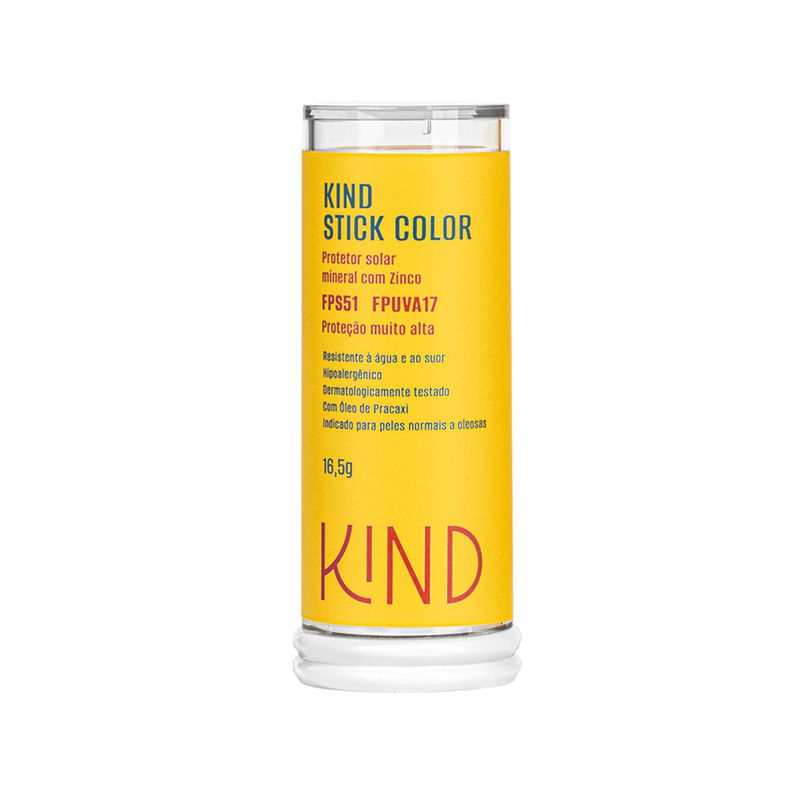 Protetor-Solar-Facial-Kind-Beauty-Stick-Color-K80-FPS-51-FPUVA-17-165-g