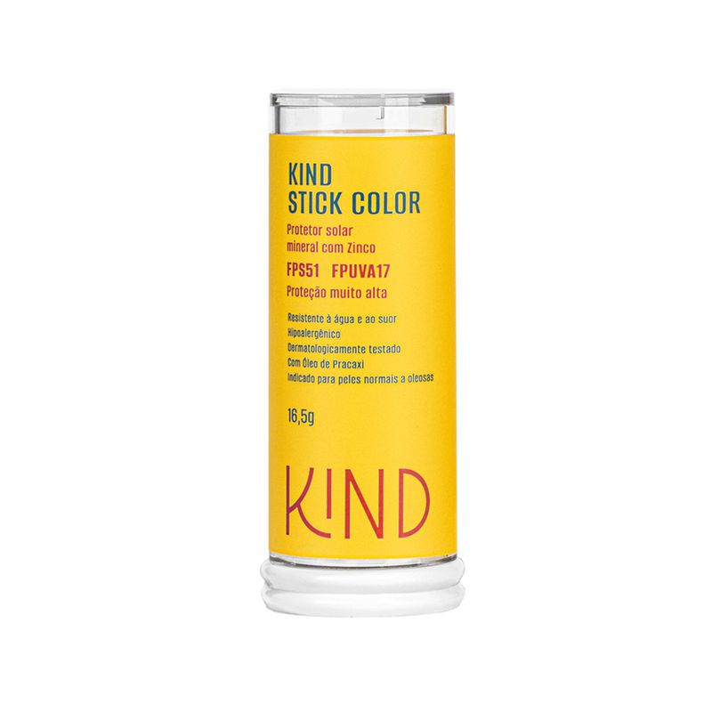 Protetor-Solar-Facial-Kind-Beauty-Stick-Color-K110-FPS-51-FPUVA-17-165-g