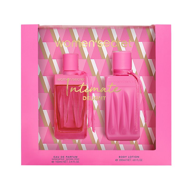 Kit-Perfume-Women-secret-Delight-Eau-de-Parfum-Feminino-100ml---Locao-Corporal-200-ml-