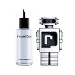 Kit-Perfume-Paco-Rabanne-Phantom-Masculino-Eau-de-Toilette-200-ml-Refil---Perfume-150-ml-Recarregavel