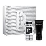 Kit-Perfume-Paco-Rabanne-Phantom-Masculino-Eau-de-Toilette-100-ml-Refil---Gel-de-Banho-100-ml---Perfume-200-ml-Refil