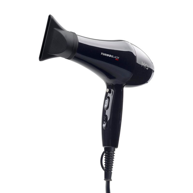 Secador-de-Cabelo-MQ-Profissional-Turbo-Black-Ion-2500W-com-2-Velocidades-Preto-220V