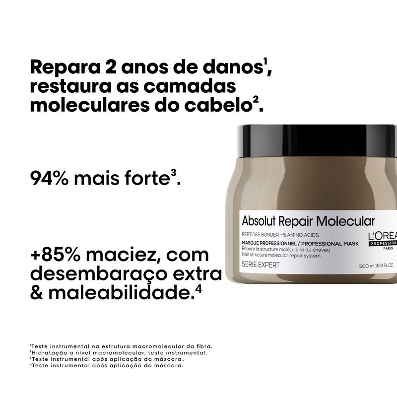 Mascara-Loreal-Professionnel-Serie-Expert-Absolut-Repair-Molecular-500-ml