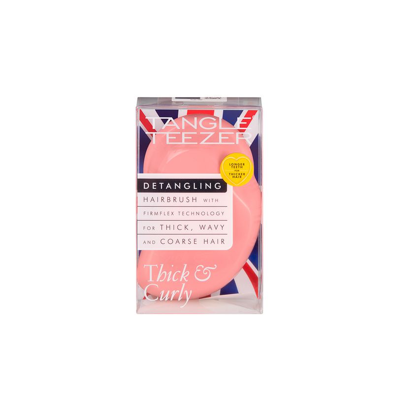 Escova-para-Desembaracar-Tangle-Teezer-The-Original-Thick---Curly-Rosa