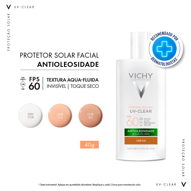 Protetor-Solar-Facial-Vichy-Capital-Soleil-UV-Clear-4.0-FPS-60-40-g