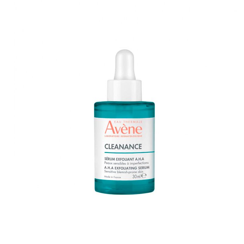 Kit-Avene-Facial-Cleanance-Eau-Thermale-A.H.A-Serum-Esfoliante---Eau-Thermale-Uv-Protetor-Solar-Fps70