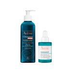Kit-Avene-Facial-Cleanance-Eau-Thermale-Intense-Gel-de-Limpeza--Eau-Thermale-A.H.A-Serum-Esfoliante