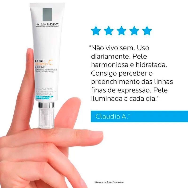 Creme-Anti-Idade-Facial-La-Roche-Posay-Redermic-Hyalu-C-40-ml