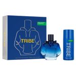 Kit-Perfume-Benetton-Kit-United-Colors-We-Are-Tribe-Eau-de-Toilette-Masculino-90-ml---Desodorante-150-ml