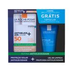 Protetor-Solar-Facial-La-Roche-Posay-Airlicium-Fluido-FPS50-2.0-40-g----Gel-de-Limpeza-Effaclar-50-g