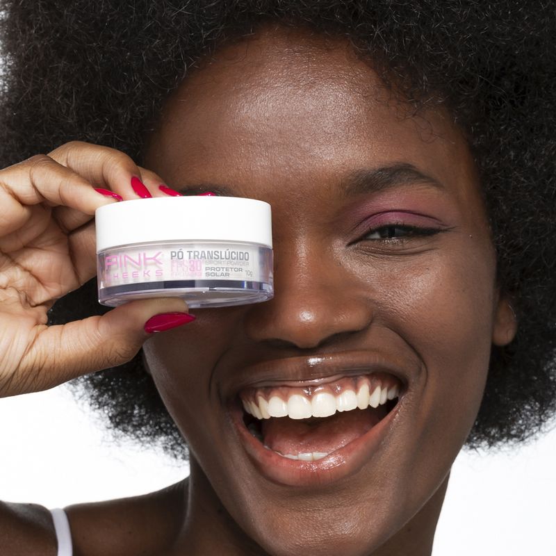 Po-Solto-com-Protetor-Solar-Matte-Pink-Cheeks-Sport-Powder-FPS-30-FPUVA-13-Translucido-5-g
