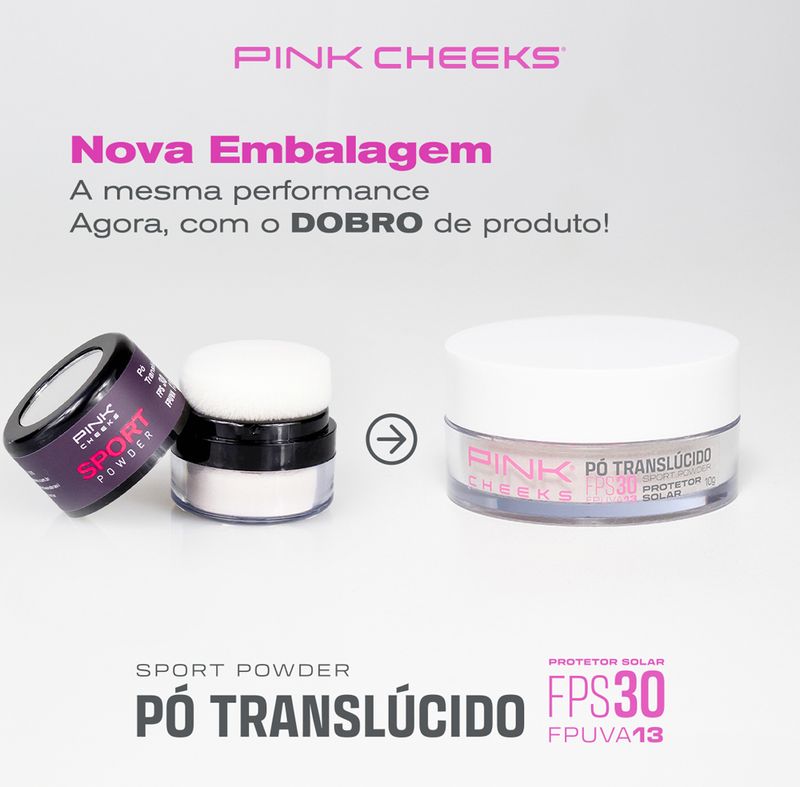 Po-Solto-com-Protetor-Solar-Matte-Pink-Cheeks-Sport-Powder-FPS-30-FPUVA-13-Translucido-5-g